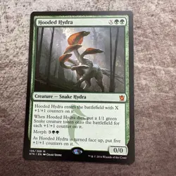 Hooded Hydra - Khans of Tarkir - Magic the Gathering MTG - LP - Image 1