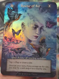 Avatar of Air Foil NM Sorcery Contested Realm Alpha - Image 3