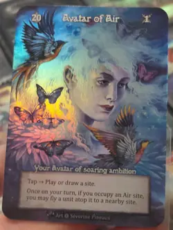 Avatar of Air Foil NM Sorcery Contested Realm Alpha - Image 5