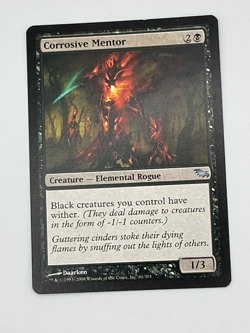 Corrosive Mentor Shadowmoor Regular Free Shipping! NM MJB - Image 1
