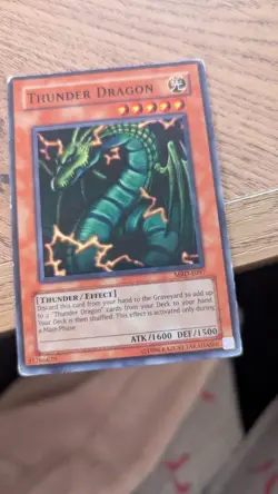 Thunder Dragon MRD-E097 Common HP Yugioh - Image 1