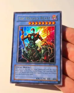 Yugioh The Masked Beast LON-001 Ultra Rare LP - Image 3
