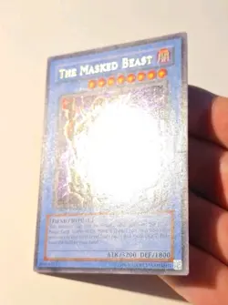 Yugioh The Masked Beast LON-001 Ultra Rare LP - Image 4