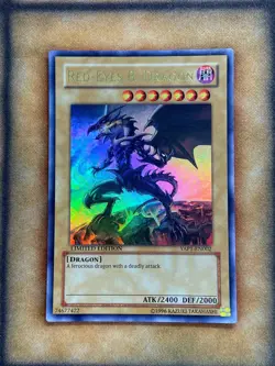 Yugioh Red-Eyes B. Dragon YAP1-EN002 Ultra Rare Limited Edition VLP - Image 1