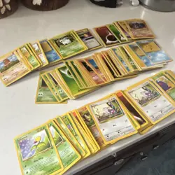 Large Vintage Pokemon Card Lot Of 200+ Base, Jungle, Fossil Common/Uncommon - Image 2