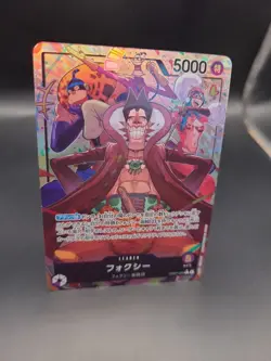 One Piece Trading Card Game Foxy Pirates OP07-059 L Alt Art Leader Foil - Image 2