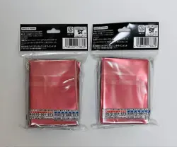 2 Set Yugioh Official Protector Slifer the Sky Dragon Red 100 Sleeve Japanese - Image 2
