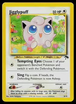 Pokemon Card Southern Islands Jigglypuff 8/18 - Image 1