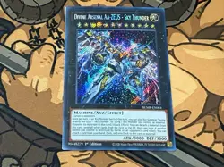 YuGiOh! Divine Arsenal AA-ZEUS Sky Thunder Secret Rare BLMR-EN084 More Listed! - Image 1
