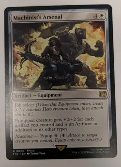 Machinist's Arsenal Final Fantasy - MTG RARE - Image 1
