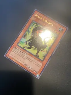 Vintage Yugioh 2003 Black Tyranno IOC-075 NM/VLP Original Print - Image 5