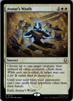 Avatar's Wrath 12 Rare Avatar: The Last Airbender Magic: The Gathering Foil NM - Image 1