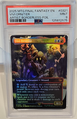 Magic the Gathering - Final Fantasy - Vivi Ornitier #321 - PSA 9 - Image 1