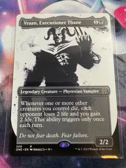 Vraan, Executioner Thane (Showcase) 309 Phyrexia: All Will Be One MTG NM - Image 1