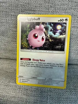 Pokemon TCG Igglybuff 168/236 Cosmic Eclipse (LP+)2 - Image 1