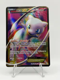 Pokemon TCG Mew EX 120/124 Full Art Dragons Exalted Black & White LP+ - Image 1