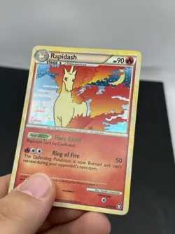 Pokemon TCG Rapidash HS Triumphant - 8/102 Holo Rare 2010 LP - Image 2