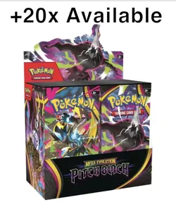 Pokemon : TCG: Mega Evolution Pitch Black Booster Box (36 Packs) ✅ - Image 1