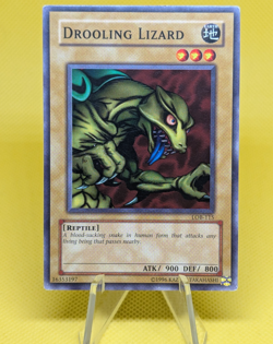YuGiOh - Drooling Lizard - LOB-115 - Common Unlimited - Image 1