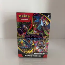 Pokemon TCG Mega Evolution Phantasmal Flames Booster Bundles New Sealed 6 Packs - Image 1