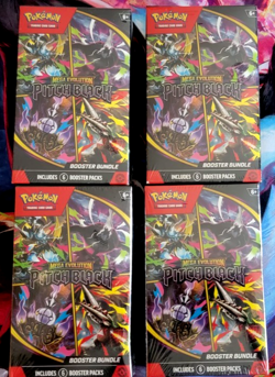 4x! Pokemon TCG Pitch Black Booster Bundle Sealed lot Pokemon english - Image 1