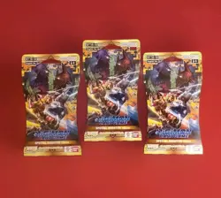 Digimon Card Game Special Booster Ver.2.0 BT18-19 Booster Pack Lot - SEALED - Image 1