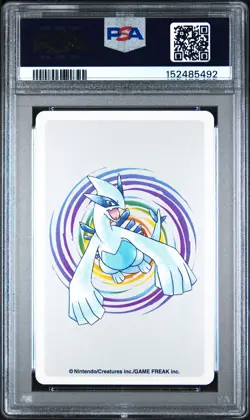 2000 POKEMON SILVER VERSION PLAYING CARDS ACE OF SPADES #249 LUGIA PSA 10 - Image 2