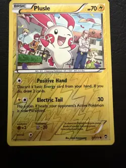 Plusle (31/111) - XY: Furious Fists Reverse Holo - Pokemon Card - Image 1