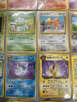 Pokemon Card Vintage Old Back Lot Pikachu Raichu 19 Cards Japanese TCG - Image 5