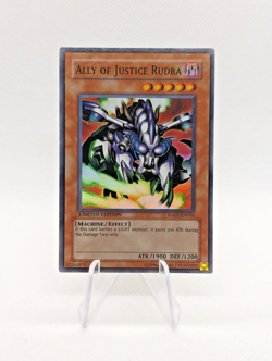 Yugioh - Ally of Justice Rudra - HA01-EN016 - Super Rare 1st Edition - Image 1