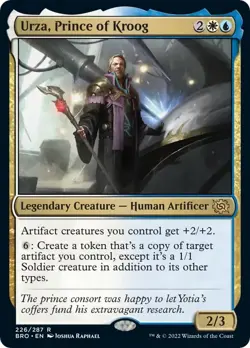 LP Foil - Urza, Prince of Kroog [BRO - 226] The Brothers' War - Image 1