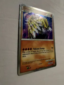 Pokemon Card Groudon Shiny Holofoil Rare Call of Legends SL04 - Image 2