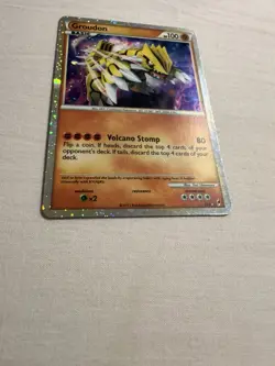 Pokemon Card Groudon Shiny Holofoil Rare Call of Legends SL04 - Image 4