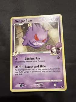GENGAR GL 40/111 UNCOMMON RISING RIVALS POKEMON LIGHTLY PLAYED - Image 1