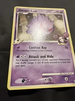GENGAR GL 40/111 UNCOMMON RISING RIVALS POKEMON LIGHTLY PLAYED - Image 2