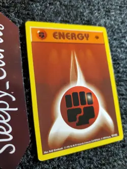 Fighting Energy 97/102 1st Edition Base Set Shadowless 1999 Pokemon NM - Image 3