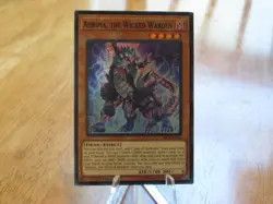 Yugioh - Ahrima, the Wicked Warden - SR06-EN002 - Super Rare - Image 1