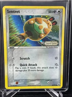 Sentret 62/92 Common Legend Maker Pokemon Reverse Holo Lightly Played - Image 1