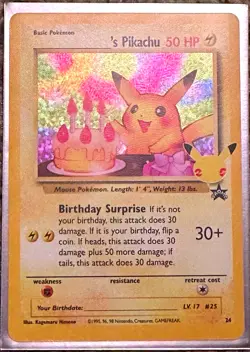 The Pokemon Company ______'s Pikachu 24/53 Wotc Promo Holo Promo 50 HP EN - Image 1