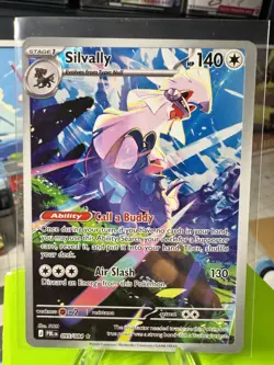 Silvally 095/084 IR - 2026 Pokemon Pitch Black Illustration Rare Holo NM - Image 1