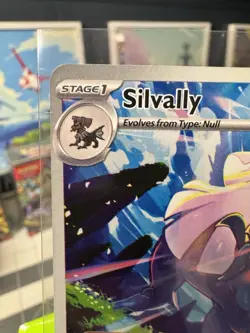 Silvally 095/084 IR - 2026 Pokemon Pitch Black Illustration Rare Holo NM - Image 3