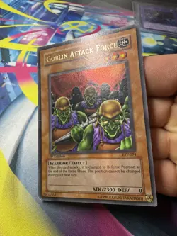 Yugioh Goblin Attack Force 1st Edition Ultra Rare PSV-094 DAMAGED - Image 2