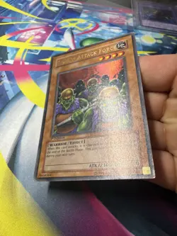 Yugioh Goblin Attack Force 1st Edition Ultra Rare PSV-094 DAMAGED - Image 3