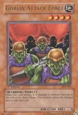 Goblin Attack Force PSV-094 Ultra Rare Pharaoh's Servant Yu-Gi-Oh Unlimited DMG - Image 1