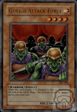 Goblin Attack Force PSV-094 Ultra Rare Pharaoh's Servant Yu-Gi-Oh Unlimited DMG - Image 2