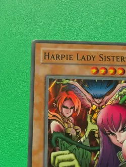 Yugioh TCG Harpie Lady Sisters MRD-009 Super Rare HP - Image 2