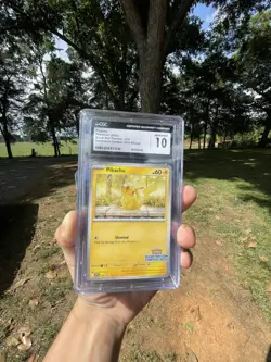 Pikachu Pokemon 2025 Black Star Promo 214 Illustration Contest 2024 Winner... - Image 1