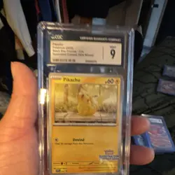 Pokemon Pikachu Illustration Contest 2024 Promo 214 CGC 9 (English) - Image 1