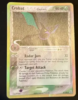2005 Crobat Reverse Holo Delta Species 2/113 - Image 3