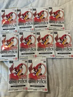 Round 1 One Piece Card Game Promotional Pack - English ALL 10 packs IN HAND - Image 1